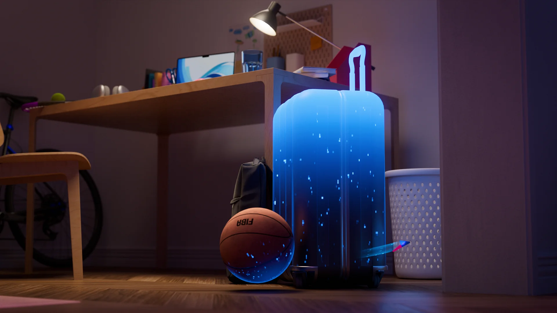 travel items transitions